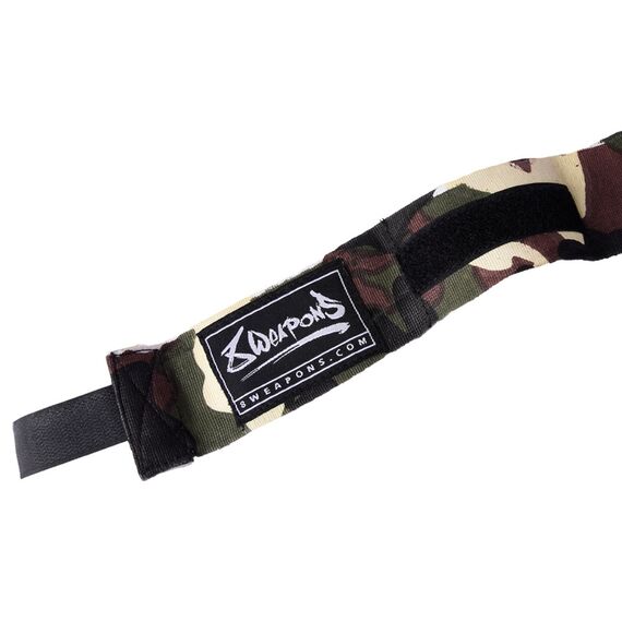 Bande de boxe semi-élastique 8Weapons Camouflage 3,5m, Couleur: Camouflage, Longueur: 3.5m, 4 image