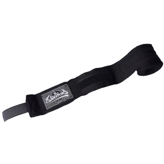 Fascia da boxe semi-elastica 8Weapons Nero 5m, Colore: Nero, Lunghezza: 5.0m, 2 image