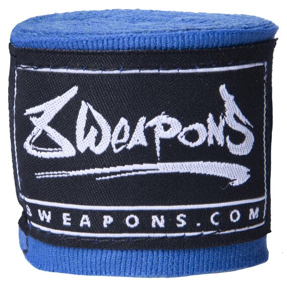 Boxing Hand Wrap semi-elastic 8Weapons Blue 3.5m, Colour: Blue, Length: 3.5m, 3 image