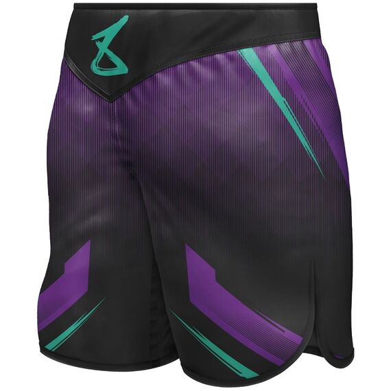 Kampf-Shorts, Shift Cyber, Bekleidungsgrösse: L, Farbe: Violett, 2 image
