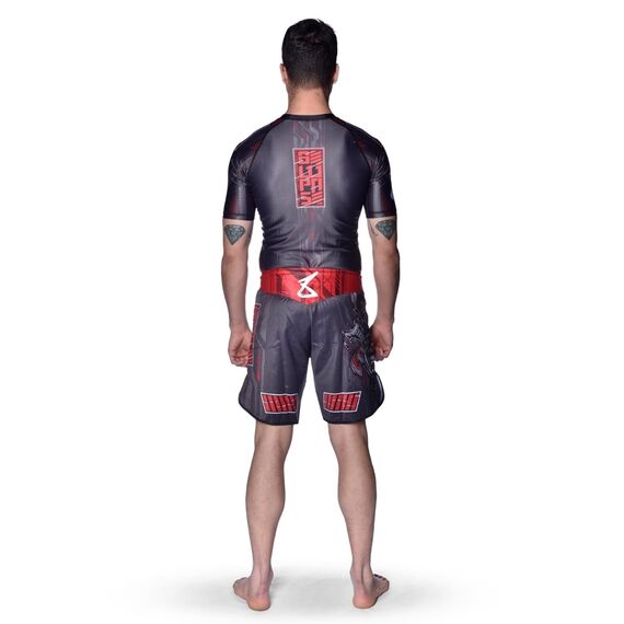 Kampf-Shorts - Samurai 2.0, Bekleidungsgrösse: M, Farbe: Schwarz, 8 image
