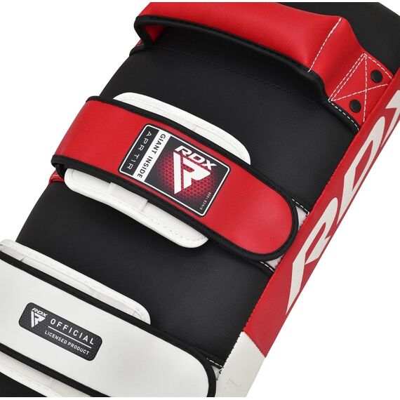 RDX T1 Curved Thai Kick Pad – The Ultimate Muay Thai Training Gear, Taglia: Taglia unica, Colore: Rosso, 2 image