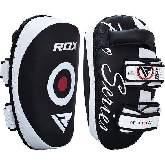 Paos Muay Thai RDX T3 – vendus en paire, Taille: Taille unique, Couleur: Noir