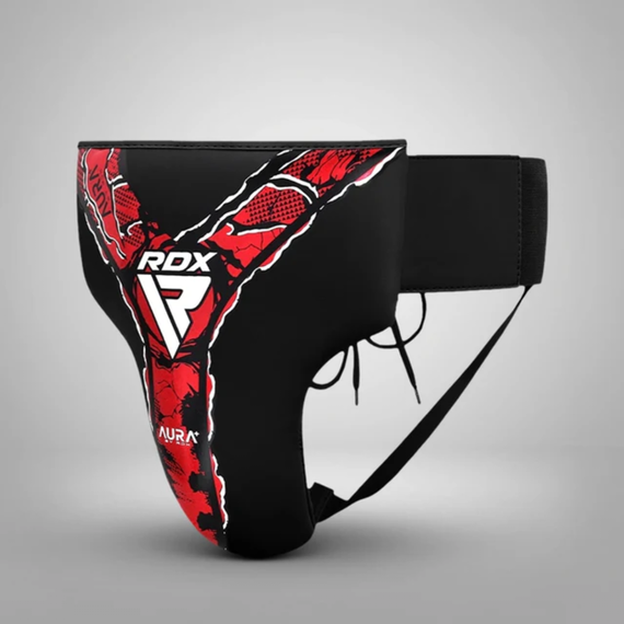 Groin Guard RDX Aura F17 Black/Red - Size S, Size: S, Colour: Rot, 3 image
