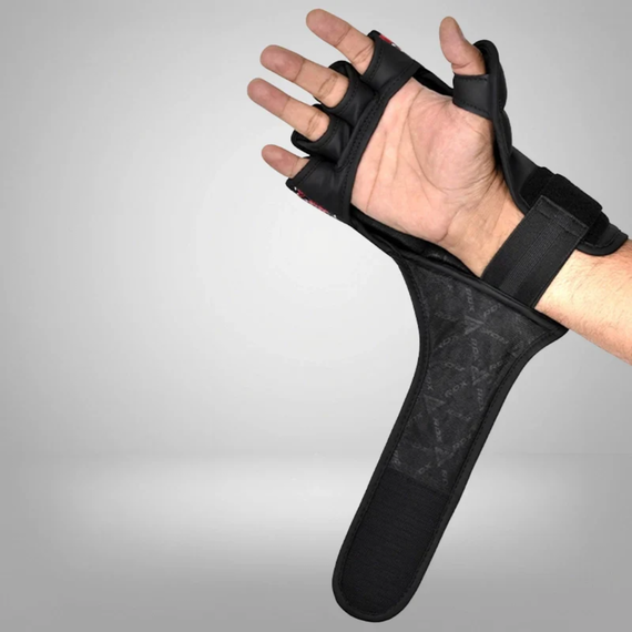 MMA Gloves RDX Aura F17 Black/Red - Size L, Size: L, Colour: Rot, 6 image