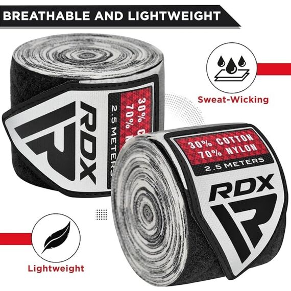 RDX Hand Wraps Pro 2.5m Camouflage Boxbandagen, Farbe: Camouflage, Länge: 2.5m, 4 image