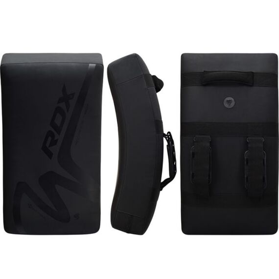 Curved Kick Shield RDX T15 Matte Black, Size: One Size, Colour: Schwarz, 2 image