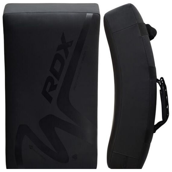 Curved Kick Shield RDX T15 Matte Black, Size: One Size, Colour: Schwarz, 5 image
