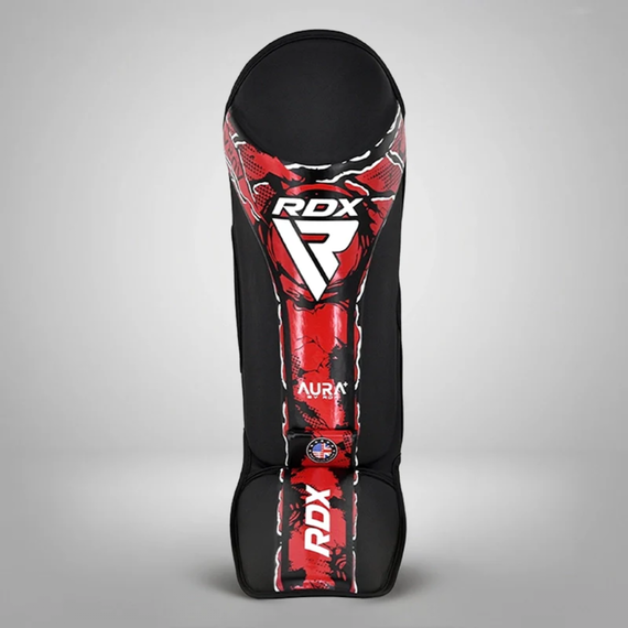 Shin Guards RDX Aura F17 Black/Red - Size XL, Size: XL, Colour: Rot, 3 image