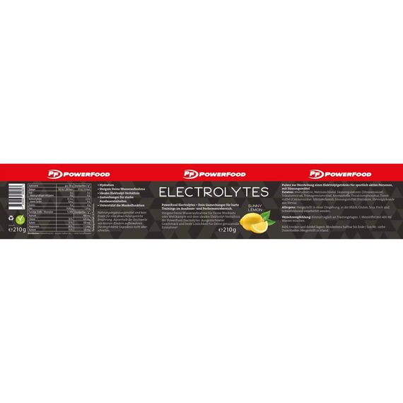 Powerfood One Powdered Electrolytes, 210g | Lemon, 2 image