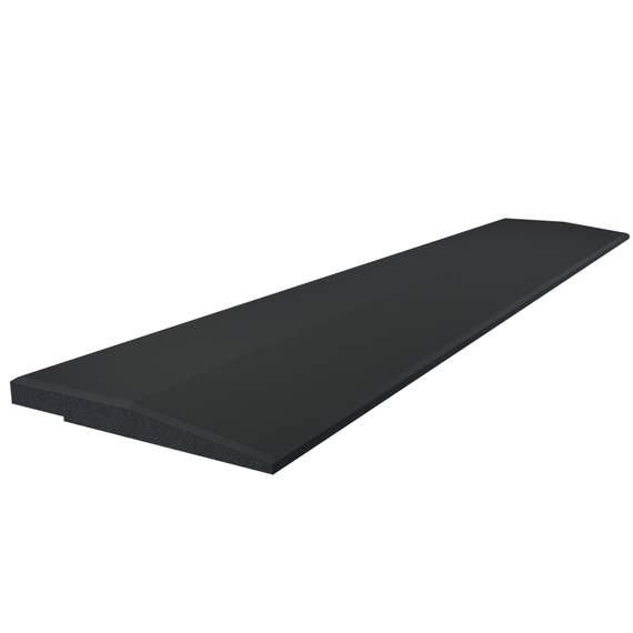 SBR Rubber Floor Edging 100x20x2 cm Flow Fitness