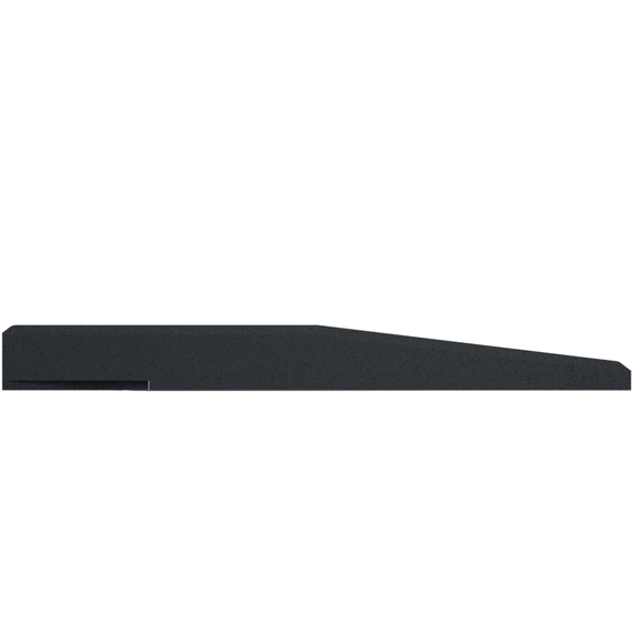Bordure de sol en caoutchouc 100x20x2cm Flow Fitness, 2 image