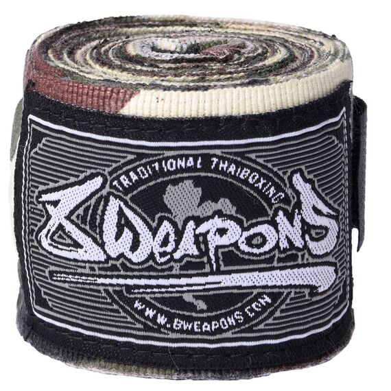Boxing Hand Wrap semi-elastic 8Weapons Camouflage 5m, Colour: Camouflage, Length: 5.0m, 3 image