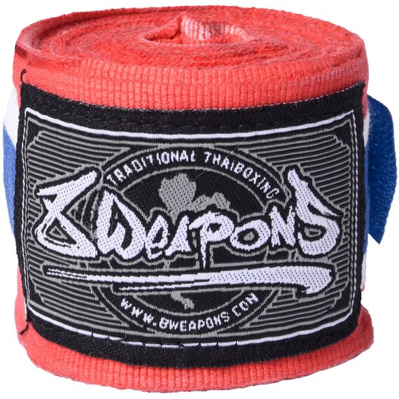 Boxing Hand Wrap semi-elastic 8Weapons Thai 5m, Colour: Multicolor, Length: 5.0m, 3 image
