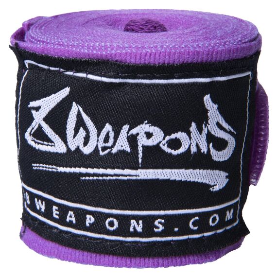 Fascia da boxe semi-elastica 8Weapons Viola 3,5m, Colore: Viola, Lunghezza: 3.5m, 2 image