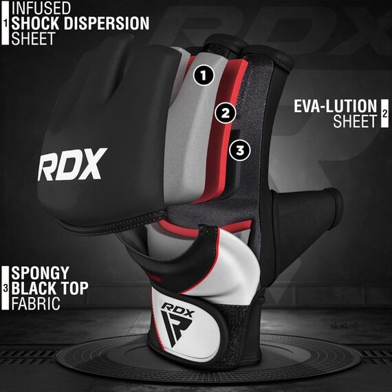 Grappling Glove RDX L, Size: L, Colour: Schwarz, 2 image