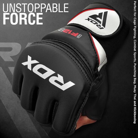 Grappling Glove RDX S, Size: S, Colour: Schwarz, 7 image
