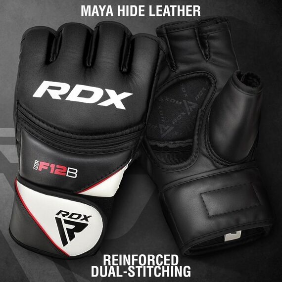 Grappling Glove RDX S, Size: S, Colour: Schwarz, 4 image
