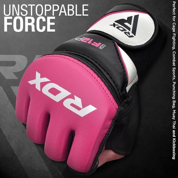 Grappling Glove RDX S, Size: S, Colour: Rosa, 6 image