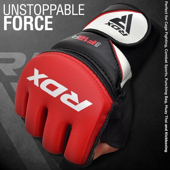 Grappling Glove RDX XL, Size: XL, Colour: Rot, 7 image