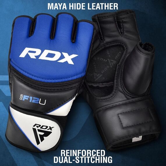 Grappling Glove RDX XL, Size: XL, Colour: Blue, 5 image