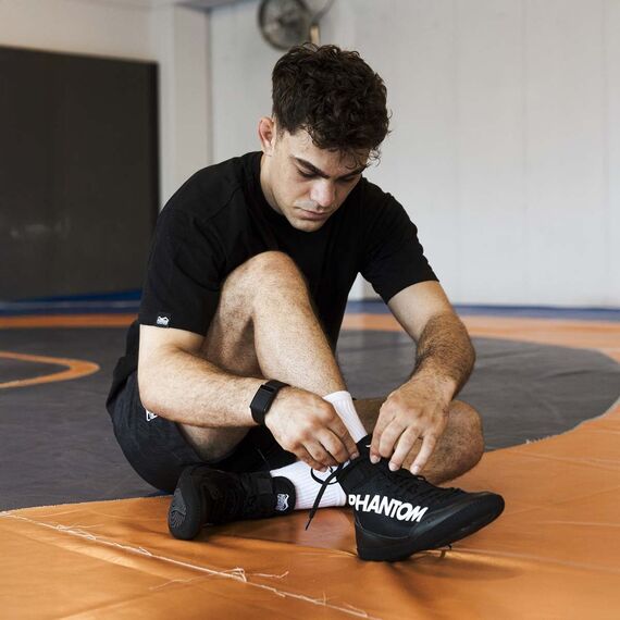 Scarpe da lotta Phantom COMBAT Nero/Bianco 45, Colore: Nero, Taglia (Scarpe): 45, 6 image