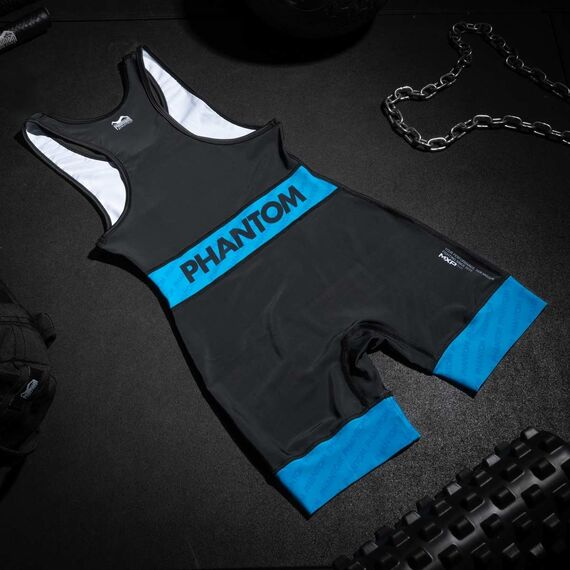 Set tenues de lutte Phantom RAPTOR Rouge/Bleu M, Taille: M, Couleur: Rouge, 8 image