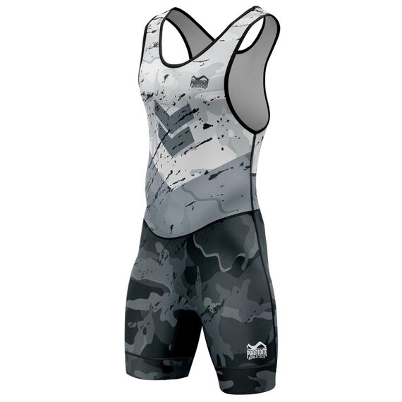 Ringertrikot Phantom Delta Weiss/Grau/Schwarz L, Bekleidungsgrösse: L, Farbe: Grau