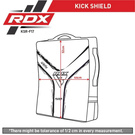Bouclier de frappe RDX Noir Bleu, Taille: Taille unique, Couleur: Bleu, 2 image