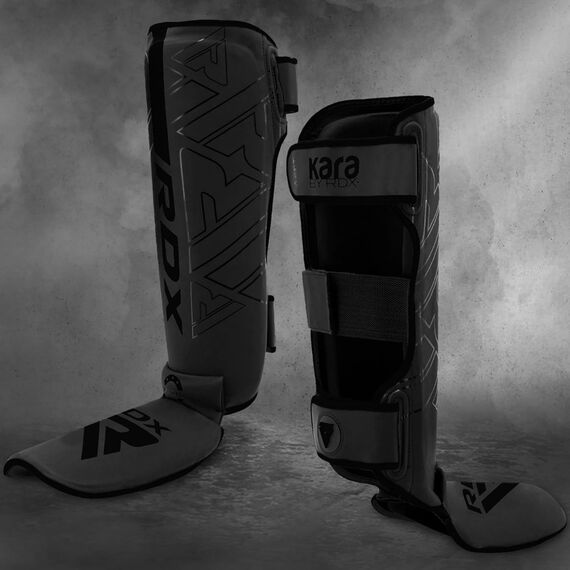 Schienbeinschutz RDX F6 KARA Schwarz XL, 2 image