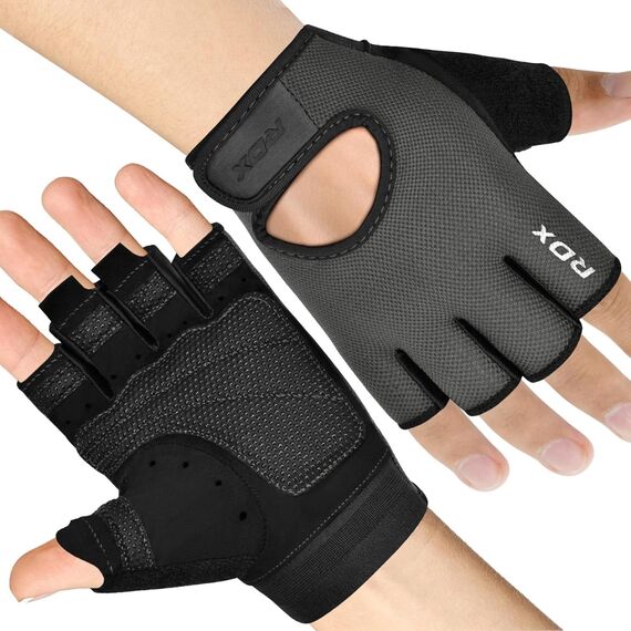 Gym Gloves RDX T1 Grey L, Size: L, Colour: Grey, 9 image