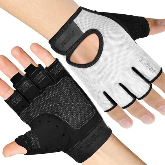 Gants de musculation RDX T1 Blanc S, Taille: S, Couleur: Blanc, 2 image
