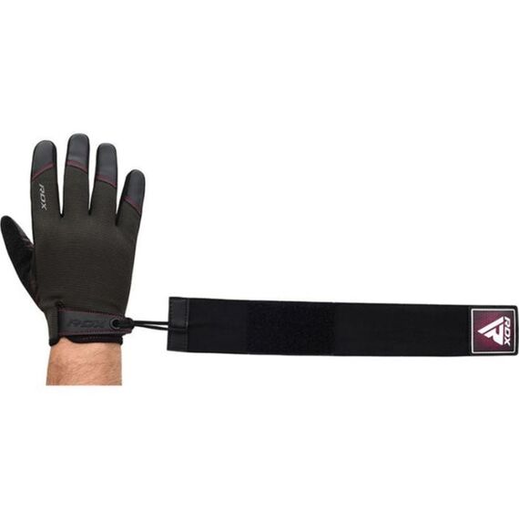 Full Finger Gym Gloves RDX T2 Pink L, Size: L, Colour: Rosa, 5 image