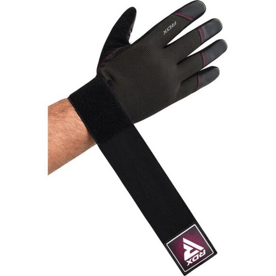 Full Finger Gym Gloves RDX T2 Pink L, Size: L, Colour: Rosa, 6 image
