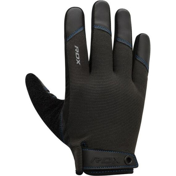 Full Finger Gym Gloves RDX T2 Blue XL, Size: XL, Colour: Blue, 4 image