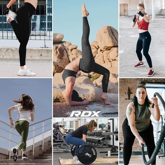 Legging de Sudation Femme, Taille: XL, Couleur: Kaki, 6 image