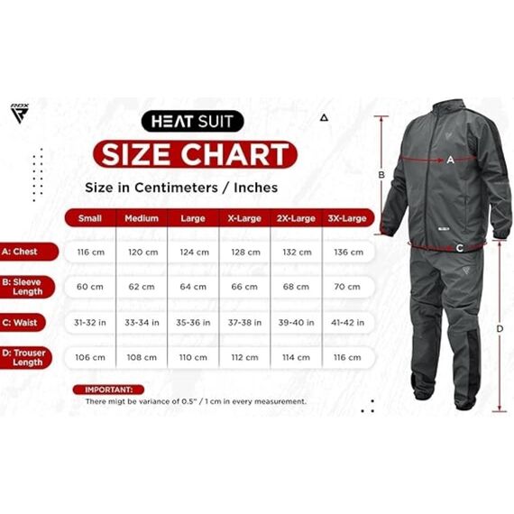 Clothing Sauna Suit C1, Taglia: 2XL, Colore: Grigio, 2 image