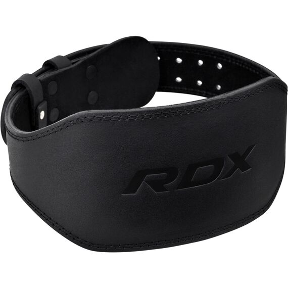 Gewichthebergürtel 6 Zoll RDX Schwarz 3XL, Bekleidungsgrösse: 3XL, Farbe: Schwarz