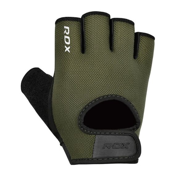 Gym Gloves RDX T1 Army Green XL, Size: XL, Colour: Khaki, 2 image