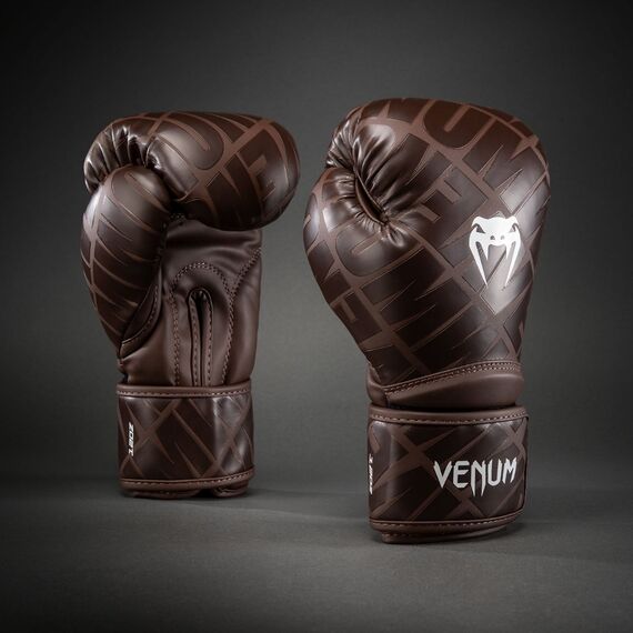 Boxhandschuhe Venum Contender 1.5 XT 3D Dunkelbraun 10oz, Farbe: Braun, OZ: 10oz