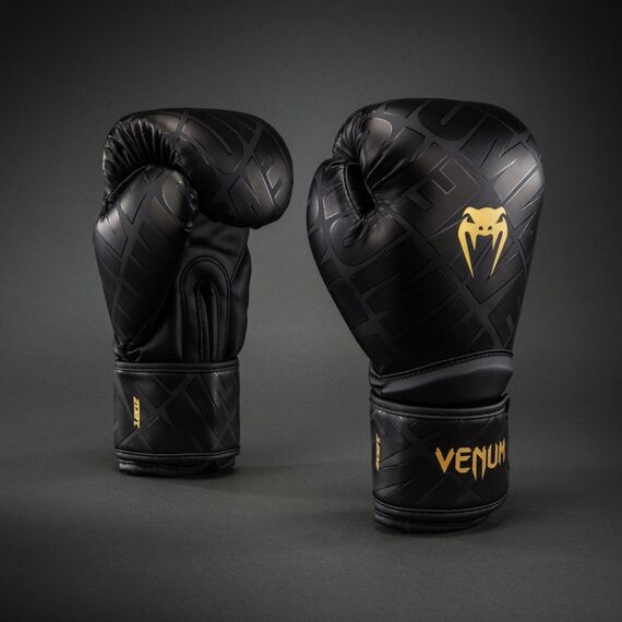 Boxhandschuhe Venum Contender 1.5 XT 3D Schwarz/Gold 10oz, Farbe: Schwarz, OZ: 10oz, 2 image