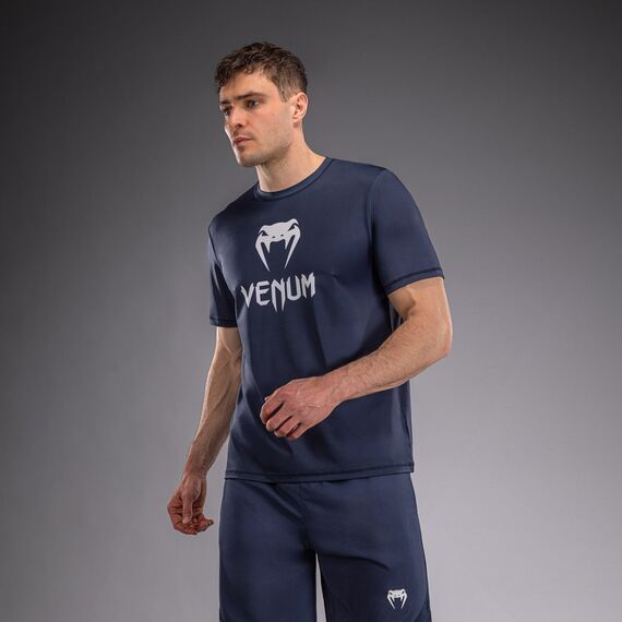 Classic Dry Tech T-Shirt Venum Marineblau/Weiss L, Bekleidungsgrösse: L, Farbe: Blau, 3 image