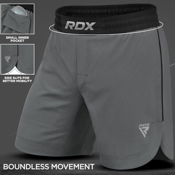 MMA Shorts T15, Size: S, Colour: Grey, 8 image