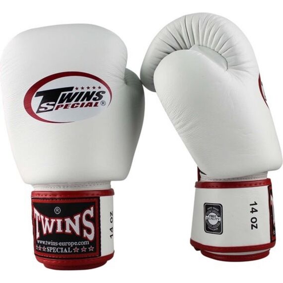 Gants de boxe Twins BGVL3 Air Noir Blanc – 12oz, Couleur: Blanc, oz: 12oz, 3 image