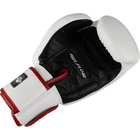 Gants de boxe Twins BGVL3 Air Noir Blanc – 12oz, Couleur: Blanc, oz: 12oz, 2 image