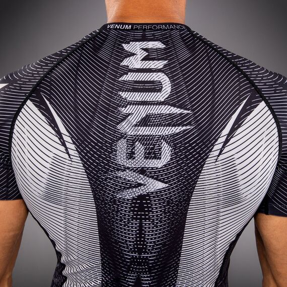 Rashguard Kurzarm Venum Galactic 3.0 Weiss/Schwarz L, Bekleidungsgrösse: L, Farbe: Weiss, 6 image