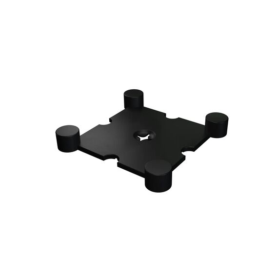 Connecteurs blancs pour sol en caoutchouc 100x100x2cm Flow Fitness (lot de 4)