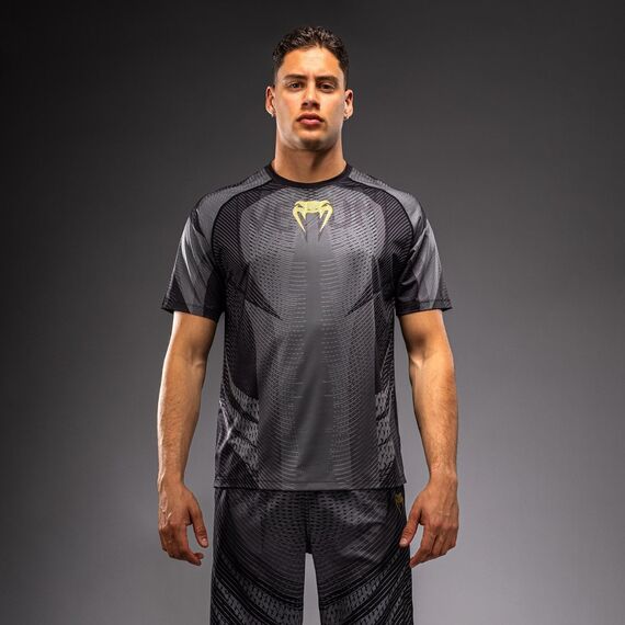 Dry Tech T-Shirt Venum Galactic 3.0 Schwarz/Gold L, Bekleidungsgrösse: L, Farbe: Schwarz