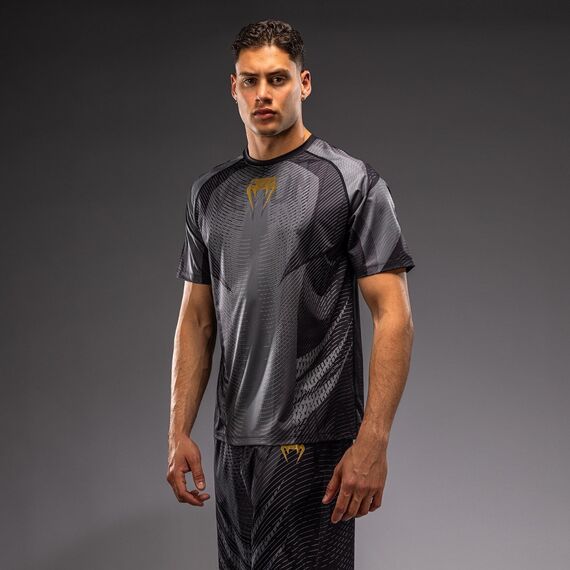 Dry Tech T-Shirt Venum Galactic 3.0 Schwarz/Gold L, Bekleidungsgrösse: L, Farbe: Schwarz, 3 image