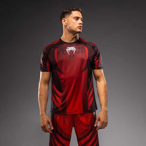 Dry Tech T-Shirt Venum Galactic 3.0 Rot/Silber L, Bekleidungsgrösse: L, Farbe: Rot